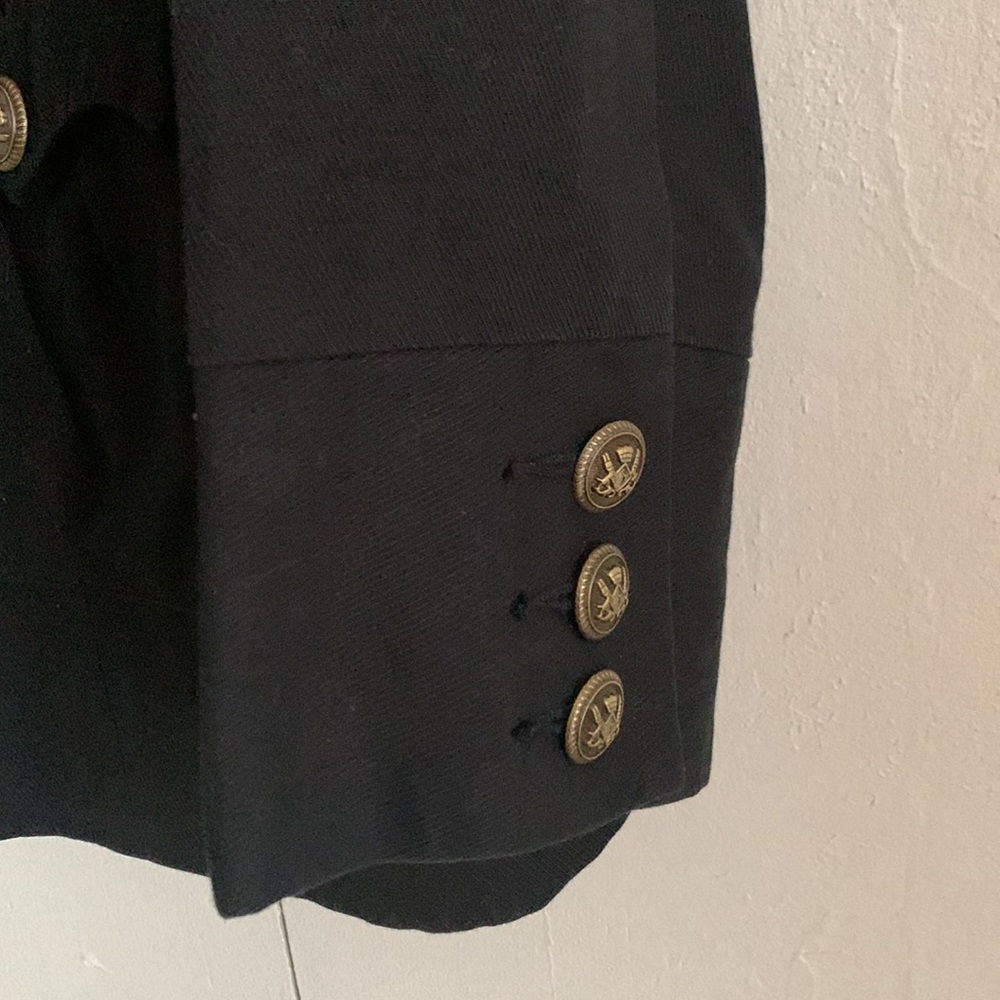 Twiggy London Size 1X Black Blazer Jacket - Picture 5 of 7